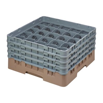 Cambro Camrack Beige 25 Compartments Max Glass Height 215mm $94.90 (RRP $134.90) @ Nisbets