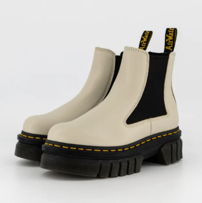 Dr Martens Audrick Chelsea Boot Cobblestone Nappa Lux $219.99 (RRP $349.99) @ Platypus Shoes AU