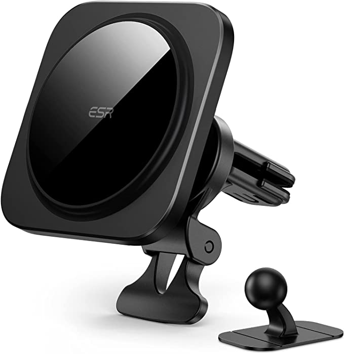 ESR HaloLock MagSafe Car Phone Mount Black $22.49 (RRP $32.99) @ Amazon AU