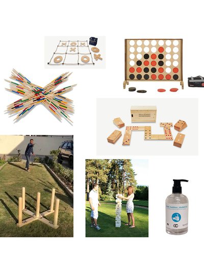 Boredom Buster Giant Wooden Games Pack $880 (RRP $1280) @ Yard Games