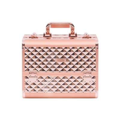 Justine Makeup Case Small Rose Gold $63 (RRP $110) @ AMR Hair & Beauty