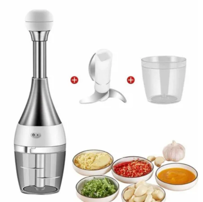 Manual Garlic Chopper Speedy Bowling Push Food Processor Grinder with Stainless Steel Blades $29.99 (RRP $44.99) @ Best Deals