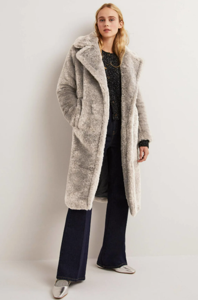 Longline Teddy Coat $246 (RRP $410) @ Boden Clothing