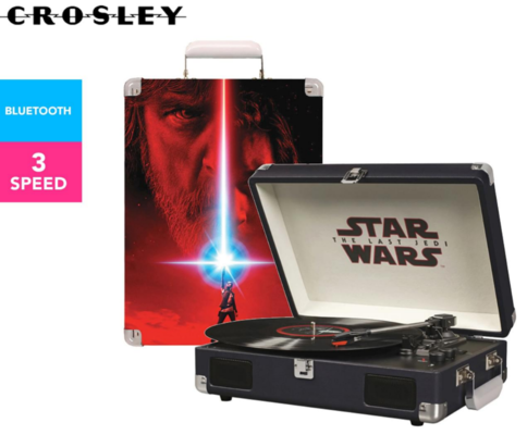 Crosley Star Wars Last Jedi Cruiser Turntable $109.99 (RRP $169.90) @ Catch AU