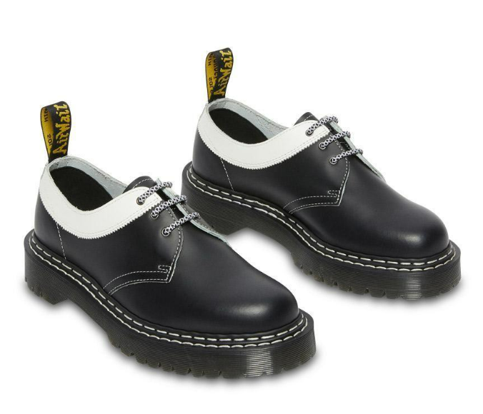 1461 Bex DS Boot Black With White Edge $179.99 (RRP $299.99) @ Dr Martens