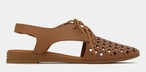 Zeroe DYLAN Vegan Point Toe Shoes Tan $65.99 (RRP $109.99) @ Betts AU