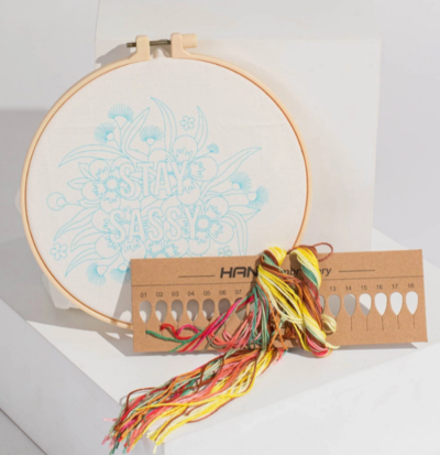 DIY Embroidery Kit $14.99 (RRP $29.99) @ Colette Hayman