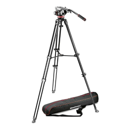 Manfrotto Tripod Alum Twin Leg MVT502AM + MVH502A Head & Bag $608.30 (RRP $869) @ digiDirect