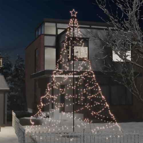 Christmas Tree with Spike Warm White 1400 LEDs 500cm $159.98 (RRP $285.68) @ eBay AU