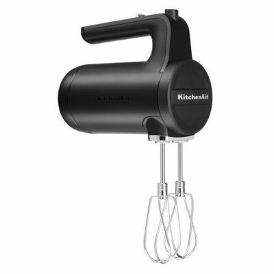 KitchenAid Cordless 7-Speed Hand Mixer Black Matte 5KHMB732ABM $180 (RRP $269) @ Billy Guyatts