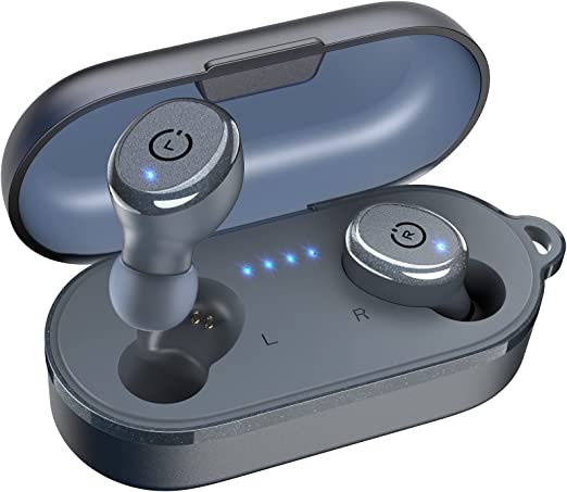 TOZO T10 Bluetooth 5.3 Wireless Earbuds with Wireless Charging Case Blue $36.79 (RRP $59.99) @ Amazon AU