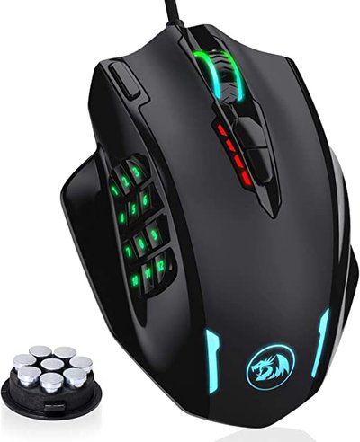 Redragon M908 IMPACT RGB Gaming Mouse with High Precision Actuation $39.20 (RRP $66.99) @ Amazon AU