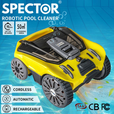 Spector Robotic Pool Cleaner Robot Vacuum Automatic Swimming Ground Cordless $599.99 (RRP $999.99) @ eBay AU