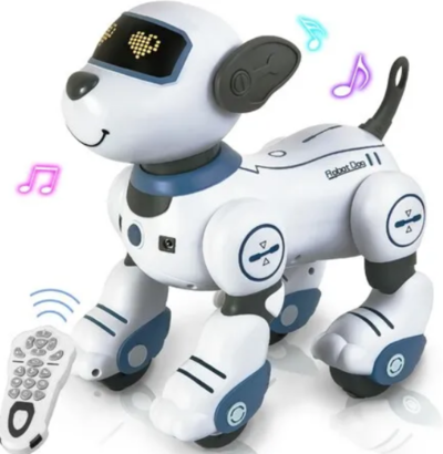 RC Robot Electronic Dog Programmable Interactive Smart Dancing Walking Voice Control Gifts Blue $39.99 (RRP $89.99) @ Crazy Sales