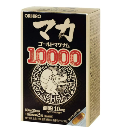 Orihiro Maca Gold Magnum 10000 60 tablets $28.20 (RRP $42.88) @ Dokodemo