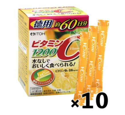 Ide Kampo Pharmaceutical Vitamin C1200 Value 2GX60 bags $64.31 (RRP $98.10) @ Dokodemo