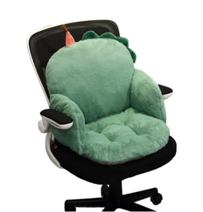 SOGA Green Dino Shape Cushion Soft Leaning Bedside Pad Sedentary Plushie Pillow $55.50 (RRP $86.50) @ Hey Hey