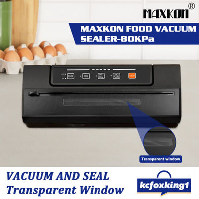 Maxkon Vaccum Sealer Machine for Food Packing Air Tight Packer Dry Moist Modes $69.50 (RRP $129.95) @ eBay AU