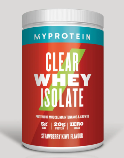 Clear Whey Isolate 20servings Strawberry Kiwi $34.99 (RRP $49.99) @ My Protein