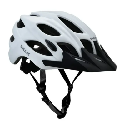 VALK Adjustable Mountain Bike Helmet 56-58cm Medium White $55 (RRP $149) @ My Topia