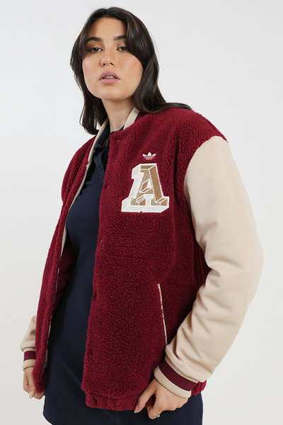 adidas Originals Varisty Jacket Light Grey Heather $129.99 (RRP $200) @ Style Runner