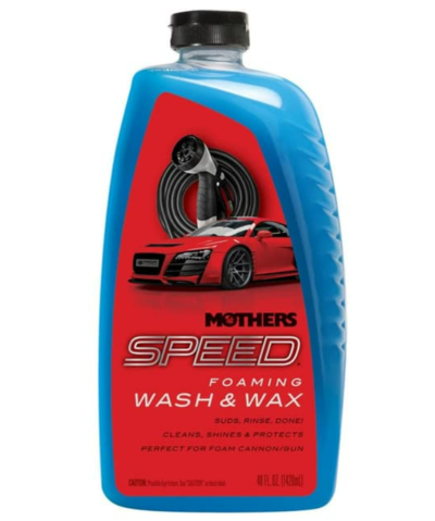 Mothers Speed Foaming Wash & Wax 1420mL 6615648 15648 $13.99 (RRP $34.99) @ Automotive Superstore