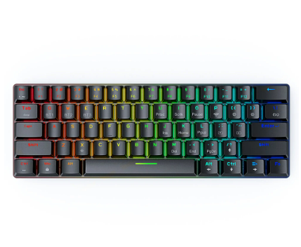 BlitzWolf BW-KB0 61 Keys bluetooth 5.0 RGB Mechanical Keyboard Black Brown Switch $70.26 (RRP $119.60) @ Banggood AU