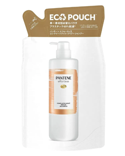 P & G Pan Tane Effortless Complete Night Restoration -Shampoo Refill 350ml $7.23 (RRP $10.31) @ Dokodemo