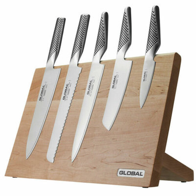 Global TAKUMI 6pc Maple Magnetic Knife Block Set Knives 6 Piece $479.40 (RRP $999) @ eBay AU