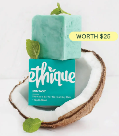 Free $25 Ethique Mintasy Bar with every order @ Goodness Me