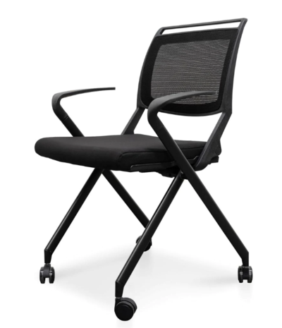 Josh Mesh Office Visitor Chair Black $348.87 (RRP $520) @ Interior Secrets