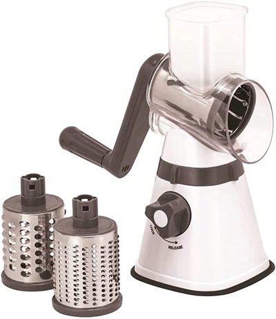 Avanti 12904 Table Top Drum Grater with 3 Blades Grey/White $28 (RRP $56.95) @ Amazon AU