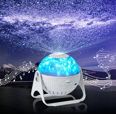 Space Planetarium Projector Nebula Galaxy with 6 Projection Remote Timer White $137.67 (RRP $206.52) @ Mini In The Box