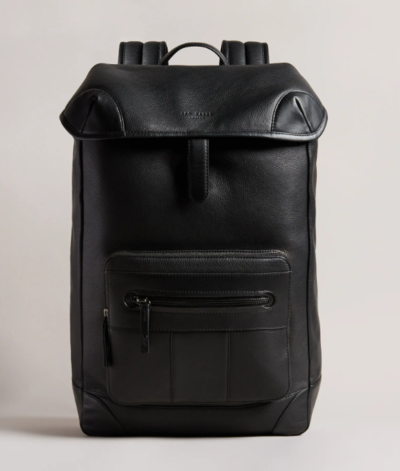 Tyrel Pebble Leather Rucksack Black $401 (RRP $669) @ Ted Baker