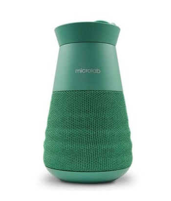 ExtremePC Microlab Lighthouse Bluetooth speaker with Light, Powerbank Green $49.94 (RRP $149.01) @ The Market NZ