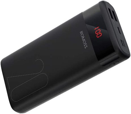 ROMOSS Type C Power Bank Portable Charger Black $31.19 (RRP $51.99) @ Amazon AU