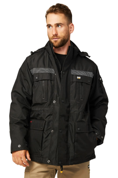 Heavy Insulated Parka Black $109.99 (RRP $169.99) @ Cat Workwear