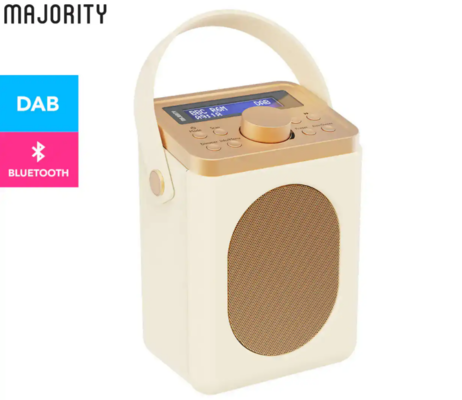 Majority Little Shelford Portable DAB Radio w/ Bluetooth Cream $94.90 (RRP $188) @ Catch AU