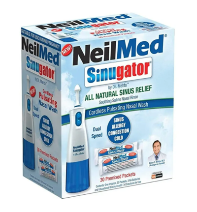 NeilMed Sinugator Cordless Pulsating Nasal Wash $25.79 (RRP $38.95) @ Chemist Direct