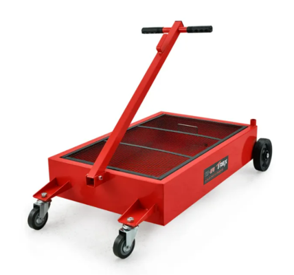 TREX 57L Low Profile Mobile Waste Oil Drainer, Low Profile, Pan Style, for Trucks, Workshop $169 (RRP $299) @ Edisons