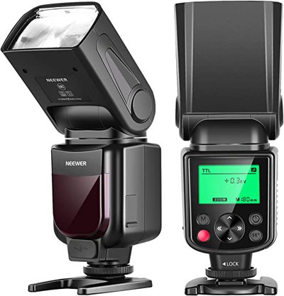 Neewer 750II TTL Flash Speedlite with LCD Display for Nikon DSLR Cameras $84.07 (RRP $129.71) @ Amazon AU