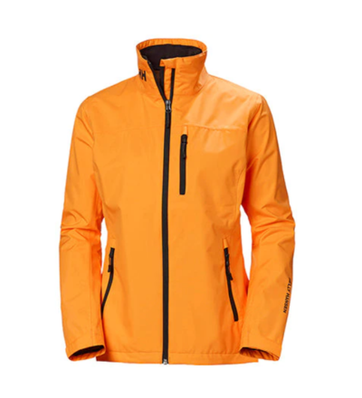 W Crew Jacket 320 Orange Sorbet $154 (RRP $220) @ Helly Hansen