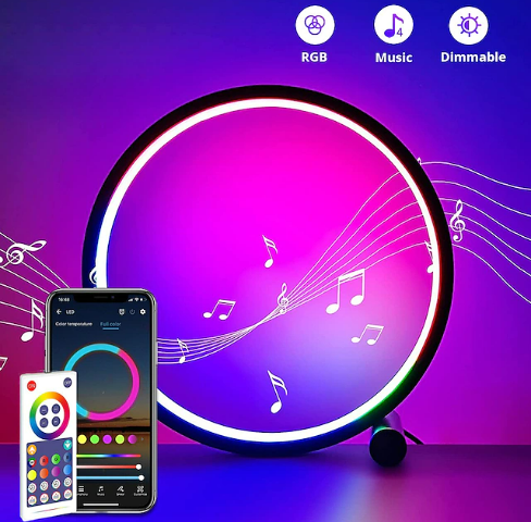 Tuya Smart Bluetooth Gaming Lamp Ambient Desk Light Table Light Multi Color $53.99 (RRP $107.97) @ Mini In The Box