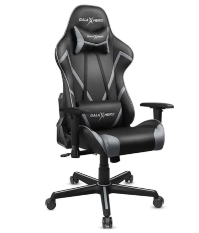 Galaxy Hero Ergonomic Gaming Racing Office Computer Chair Grey $299 (RRP $439) @ Momentous Living