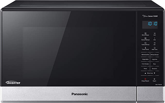 Panasonic 32L 1100W Inverter Sensor Microwave Oven Black (NN-ST665BQPQ) $241 (RRP $379) @ Amazon AU