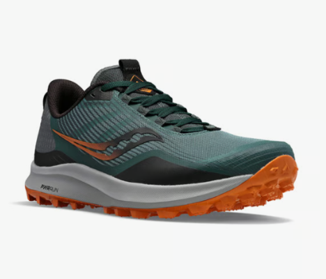 Peregrine 12 Forest/Oak $149.99 (RRP $219.99) @ Saucony