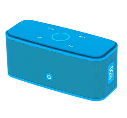 Doss SoundBox 2200mAh 12W Bluetooth/Wireless Audio Speaker/Mic/Aux Input Blue $63.47 (RRP $124.43) @ The Market NZ