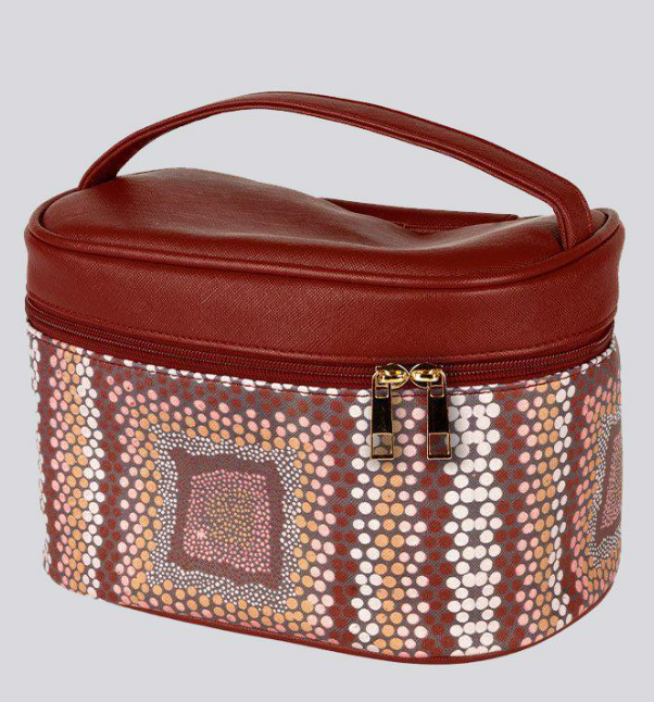 Janmarda Jukurrpa Cosmetic Bag $24.46 (RRP $34.95) @ Yarn Marketplace