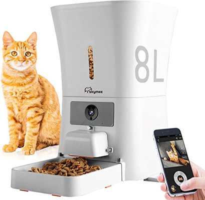 SKYMEE Smart Automatic Pet Feeder Food Dispenser 1 Count (Pack of 1) $149.58 (RRP $219.99) @ Amazon AU