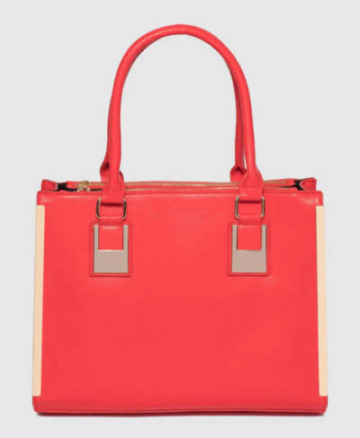 Red Fabiana Plain Tote Bag $59.49 (RRP $84.99) @ Colette Hayman